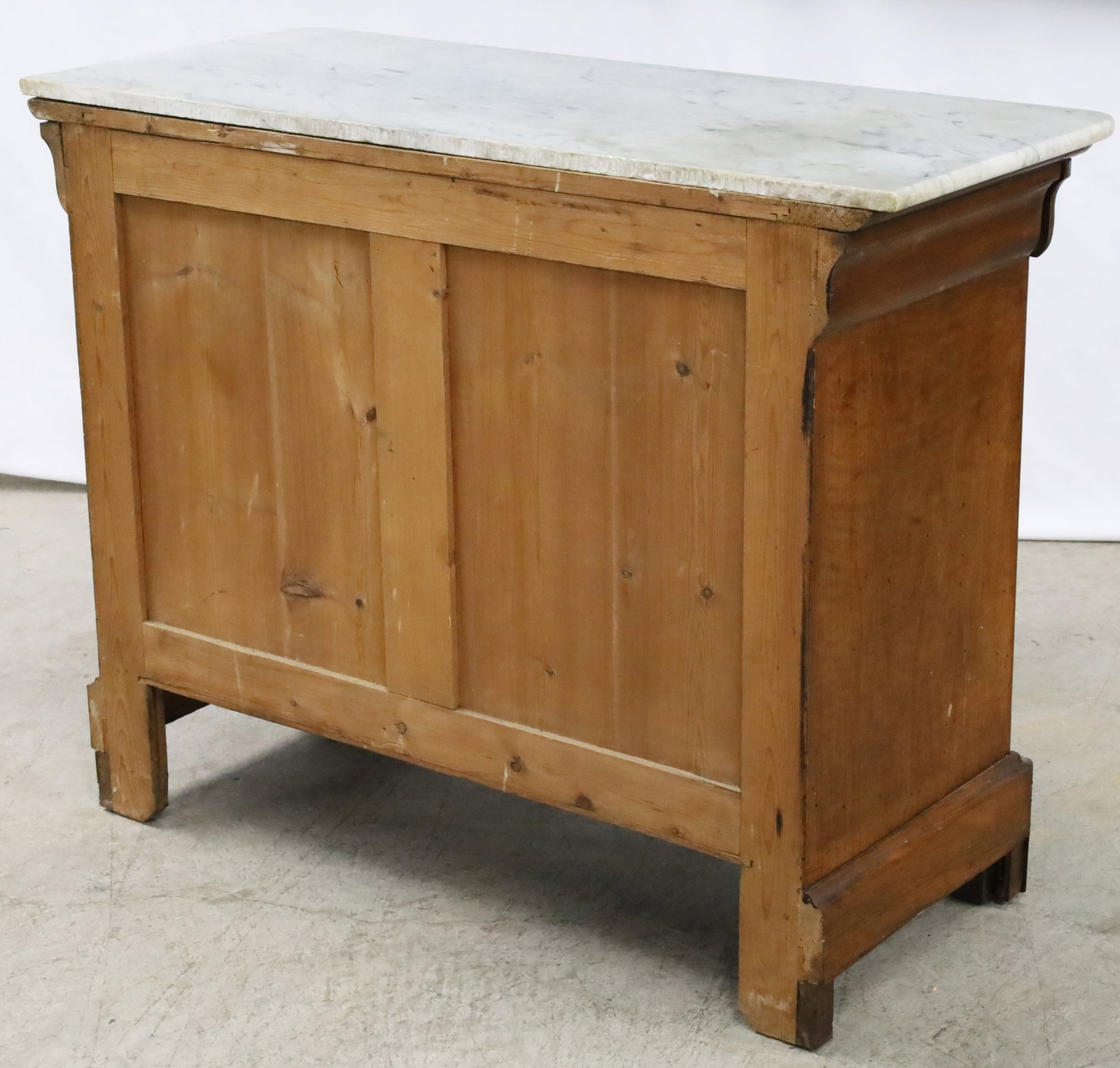 LOUIS PHILIPPE WALNUT COMMODE - 5