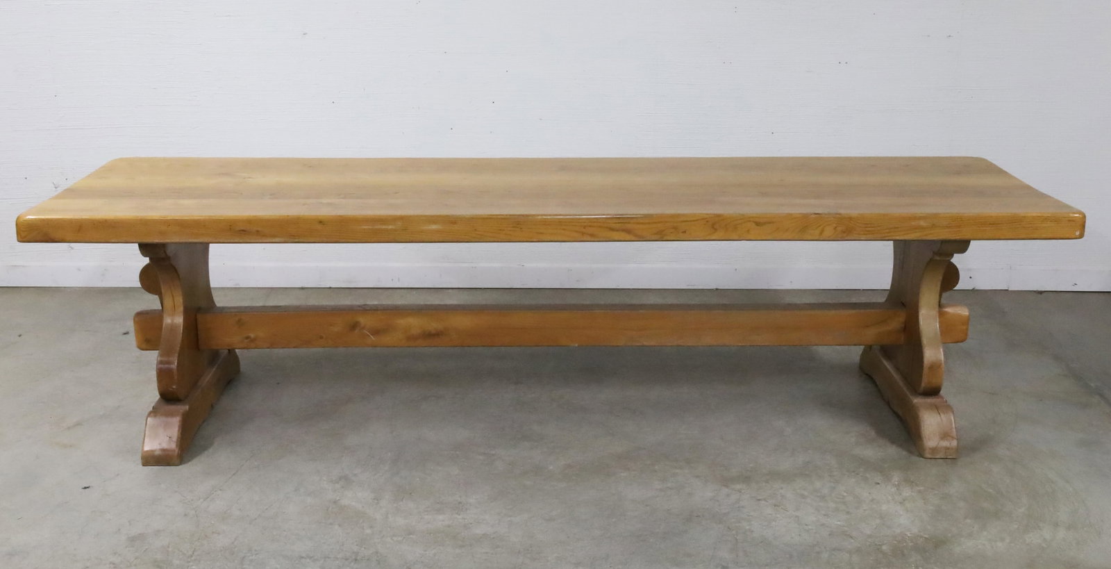 FRENCH OAK MONASTERY TABLE - 2