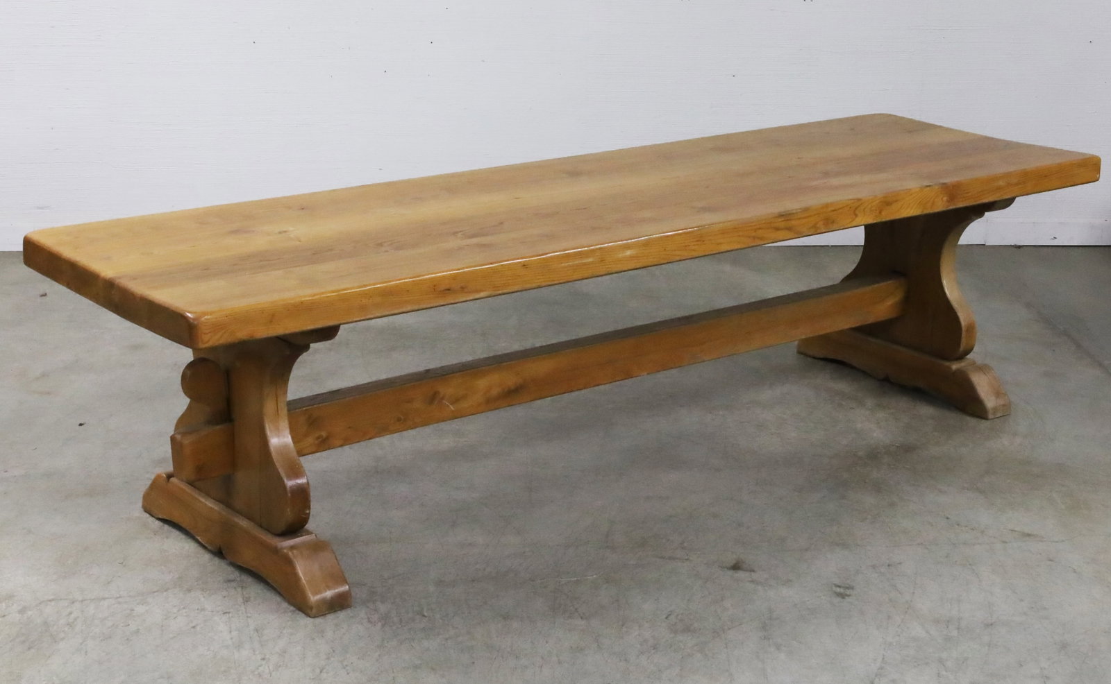 FRENCH OAK MONASTERY TABLE - 3