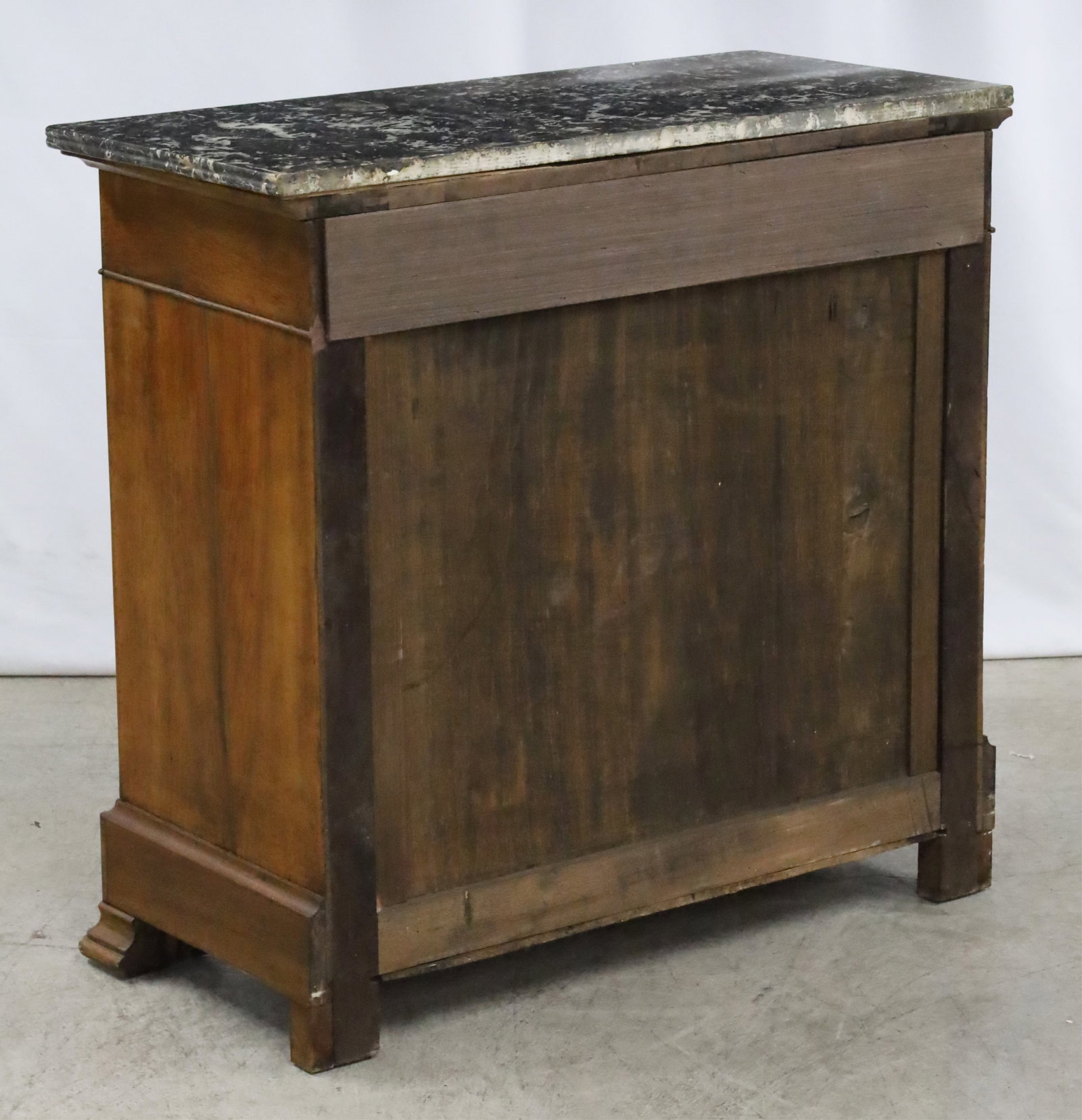 LOUIS PHILIPPE WALNUT COMMODE - 6