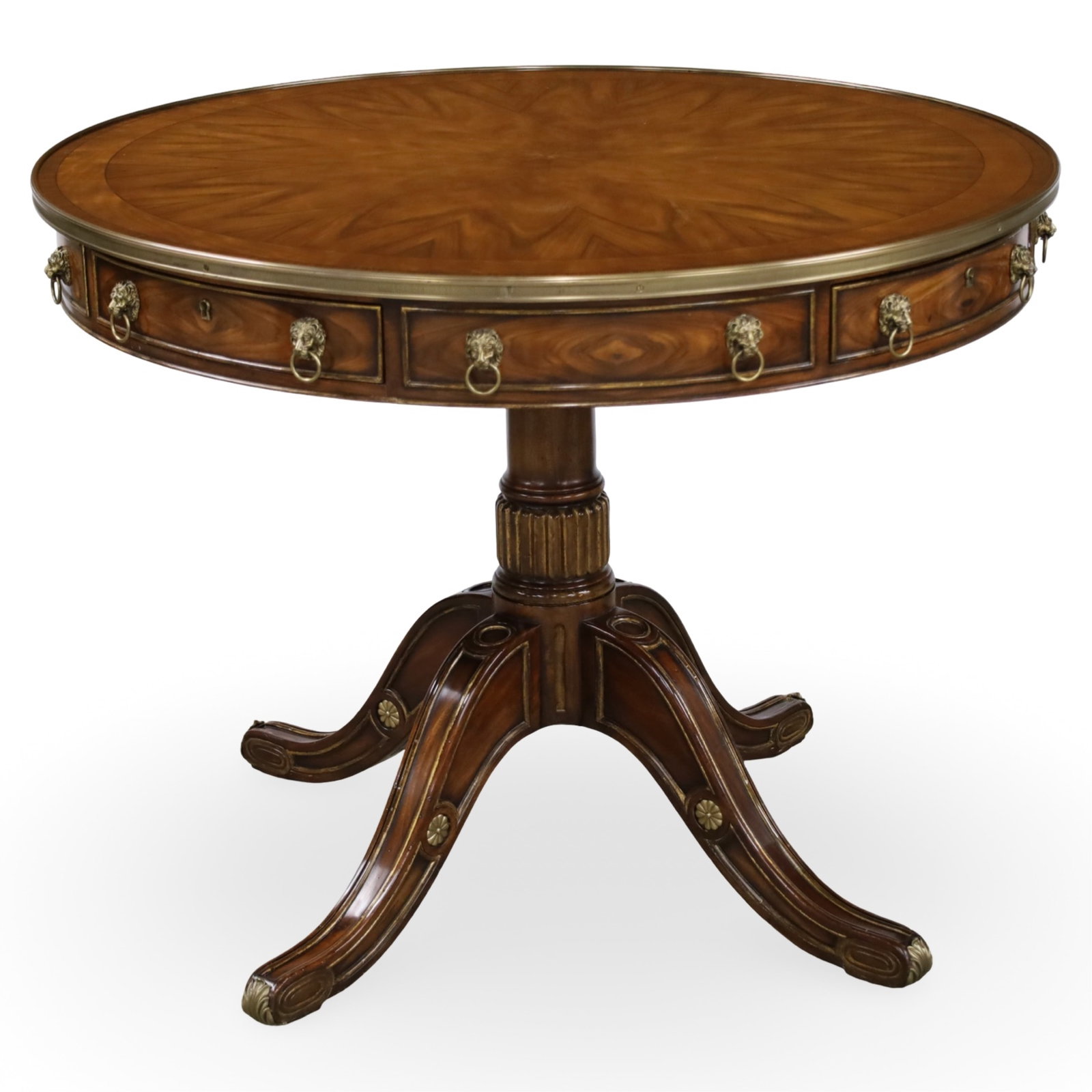 REGENCY STYLE LIBRARY TABLE, THEO. ALEXANDER (1 of 5)