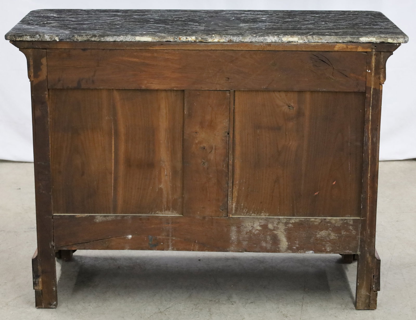 LOUIS PHILIPPE WALNUT COMMODE - 6