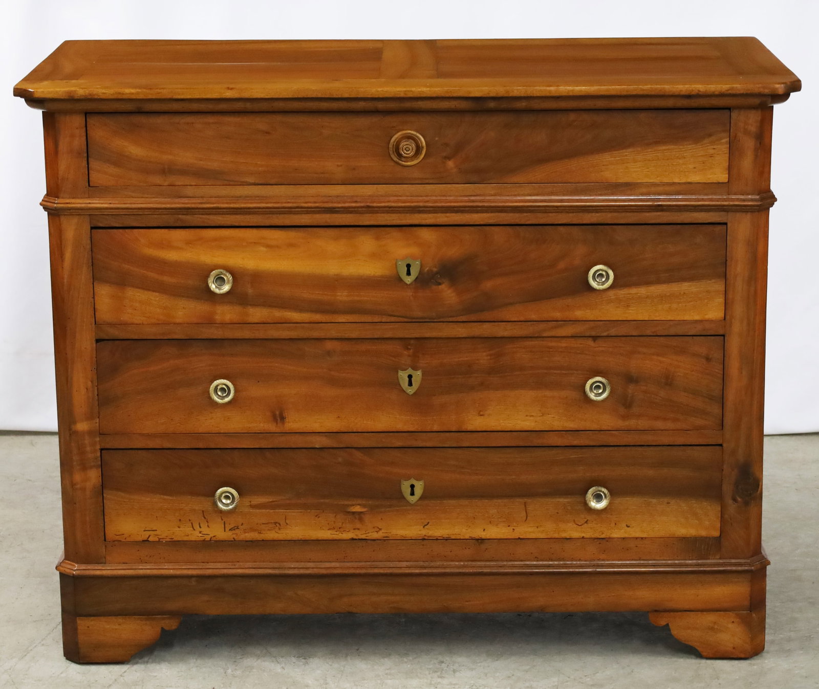 LOUIS PHILIPPE WALNUT COMMODE - 2