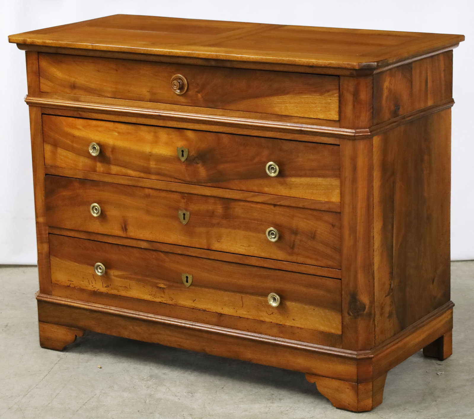LOUIS PHILIPPE WALNUT COMMODE - 3