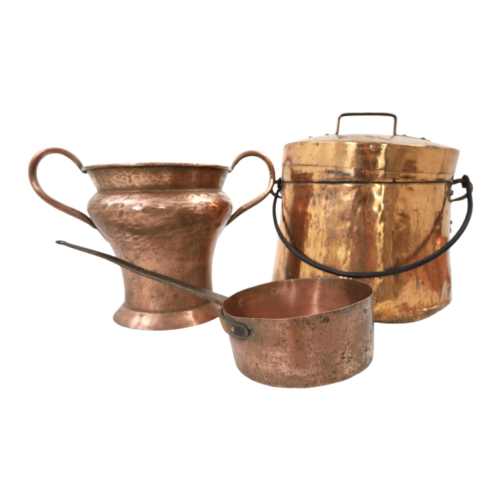 ANTIQUE COPPER KITCHENWARE COLLECTION (1 of 5)