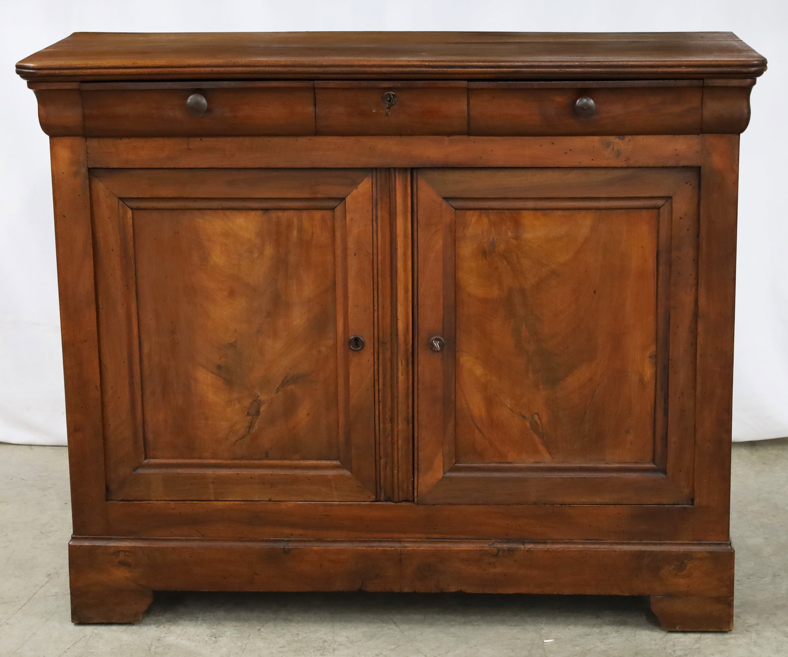 LOUIS PHILIPPE WALNUT BUFFET - 2