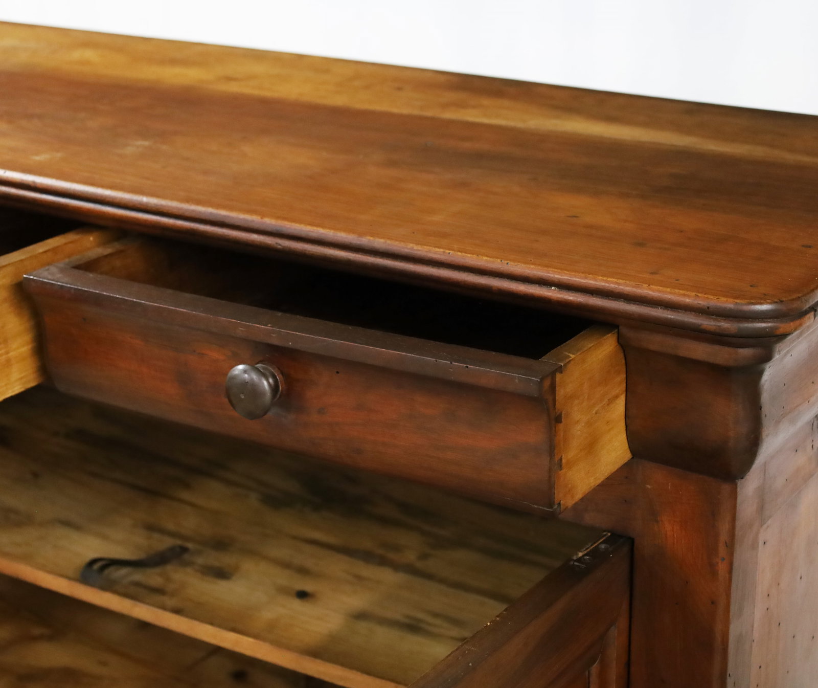 LOUIS PHILIPPE WALNUT BUFFET - 5