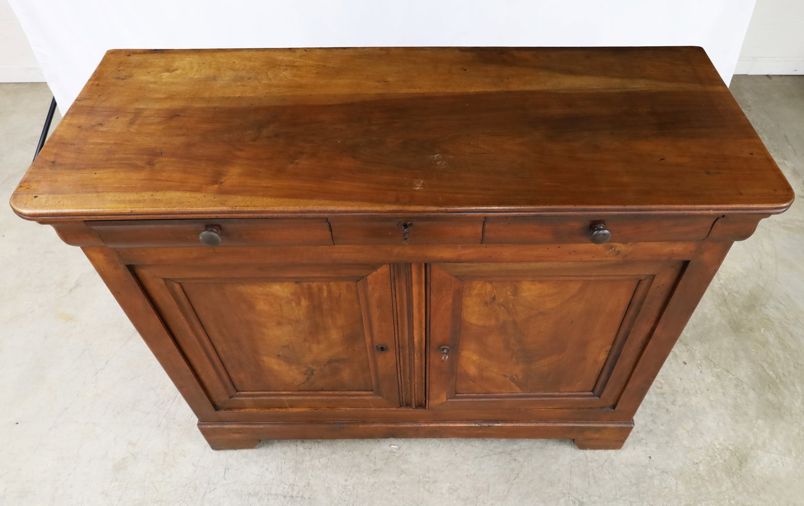 LOUIS PHILIPPE WALNUT BUFFET - 6