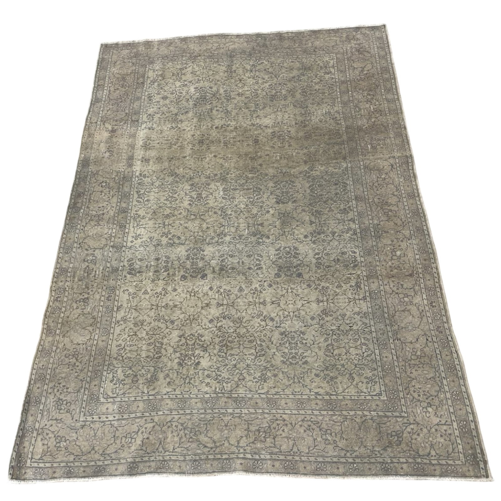 OUSHAK RUG 4'9 X 7'2: Oushak rug 4'9 x 7'2