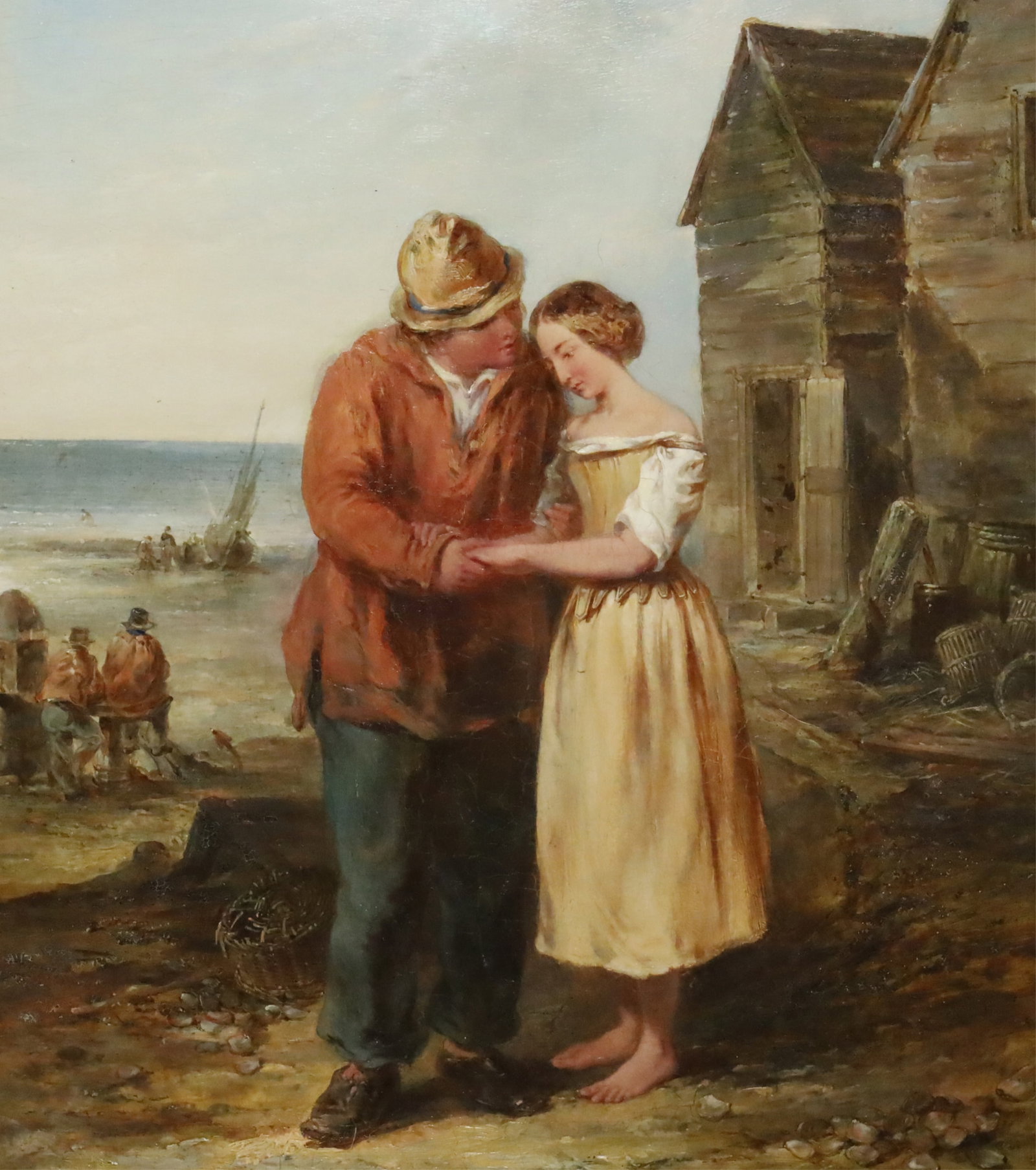 JOHN FAED, RSA (SCOTTISH, 1819-1902) THE PARTING (1 of 5)