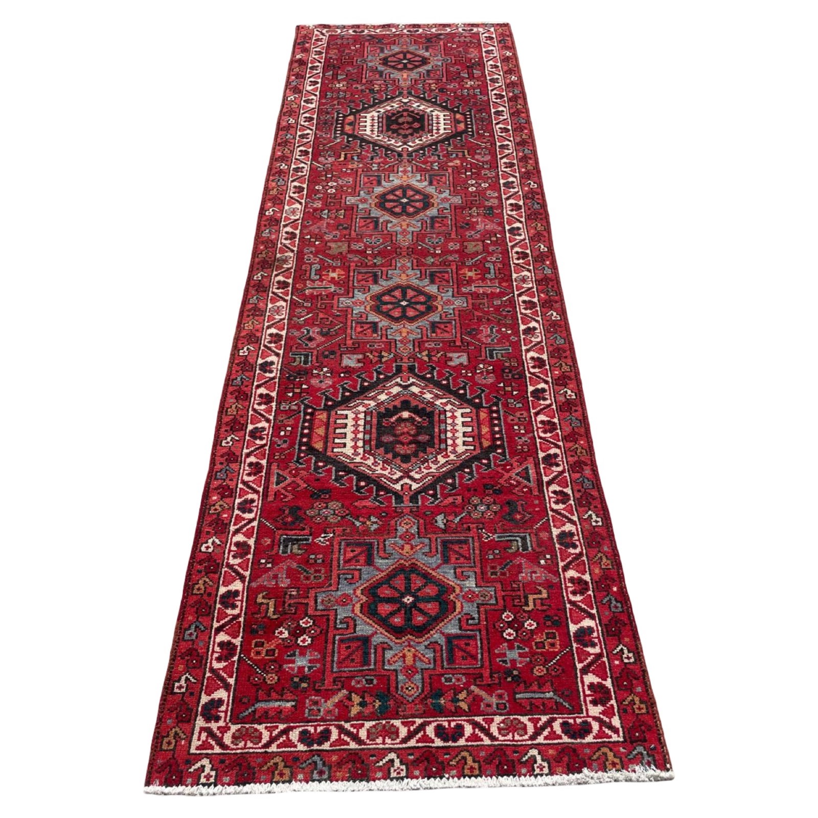 KARAJEH RUG 3'3 X 10'3: Karajeh rug 3'3 x 10'3
