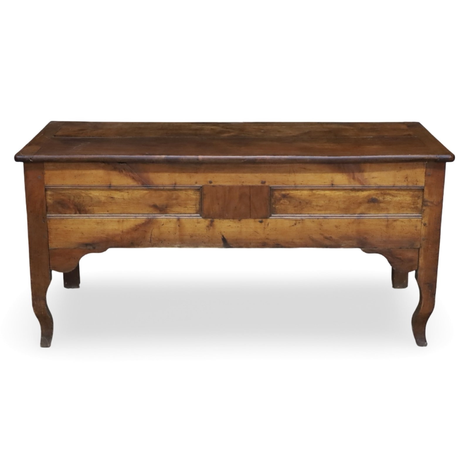 FRENCH PROVINCIAL WALNUT BLANKET CHEST (1 of 5)