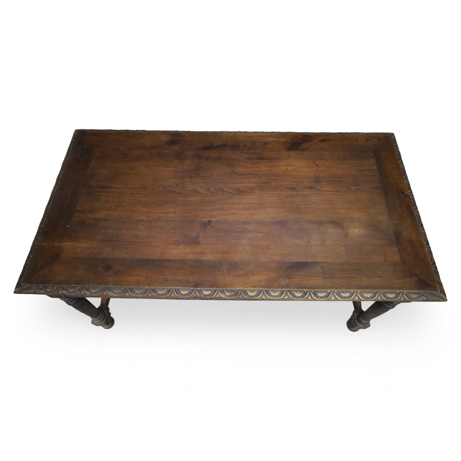 FRENCH STYLE PARTNER'S LIBRARY TABLE - 3