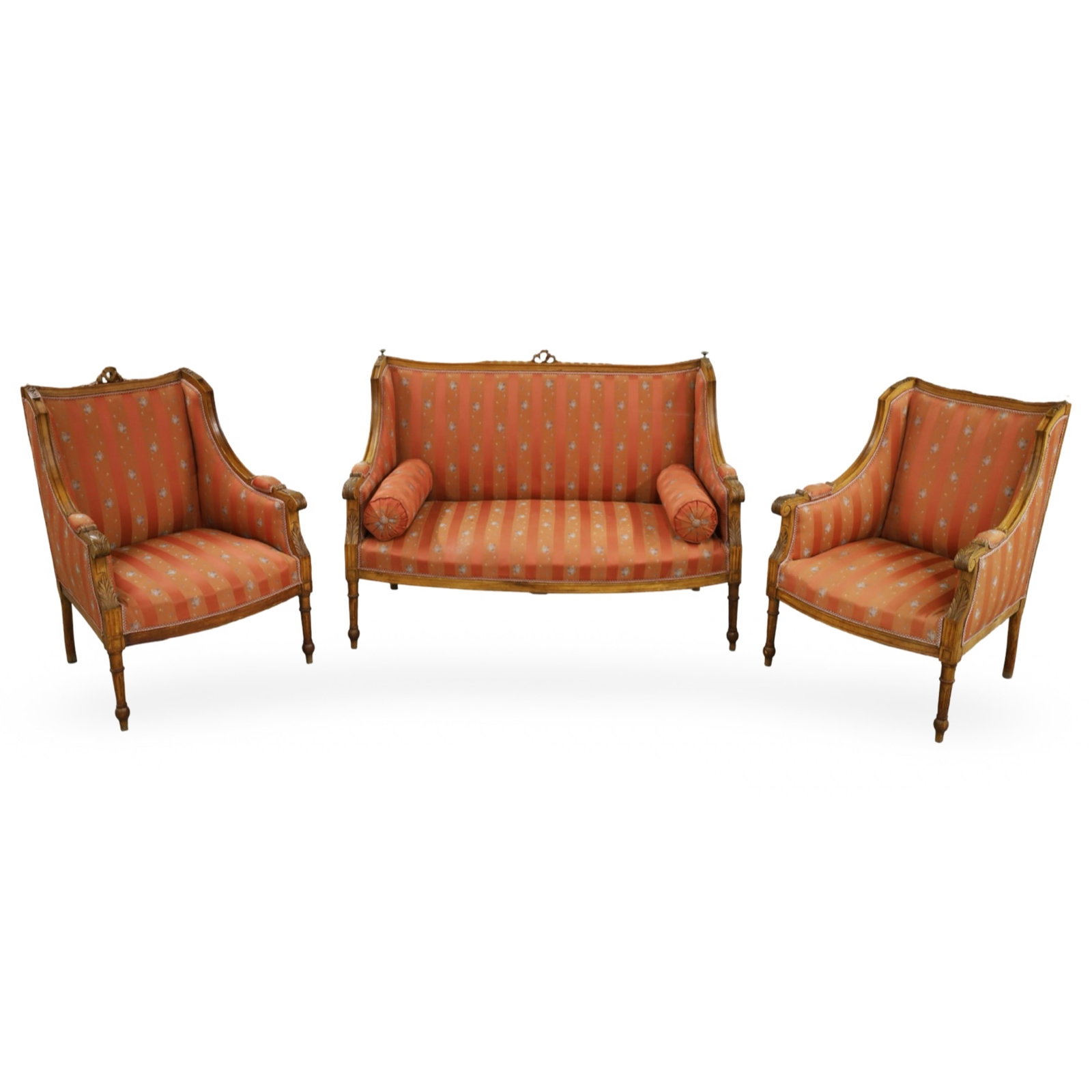LOUIS XVI STYLE 3PC SALON SUITE (1 of 7)
