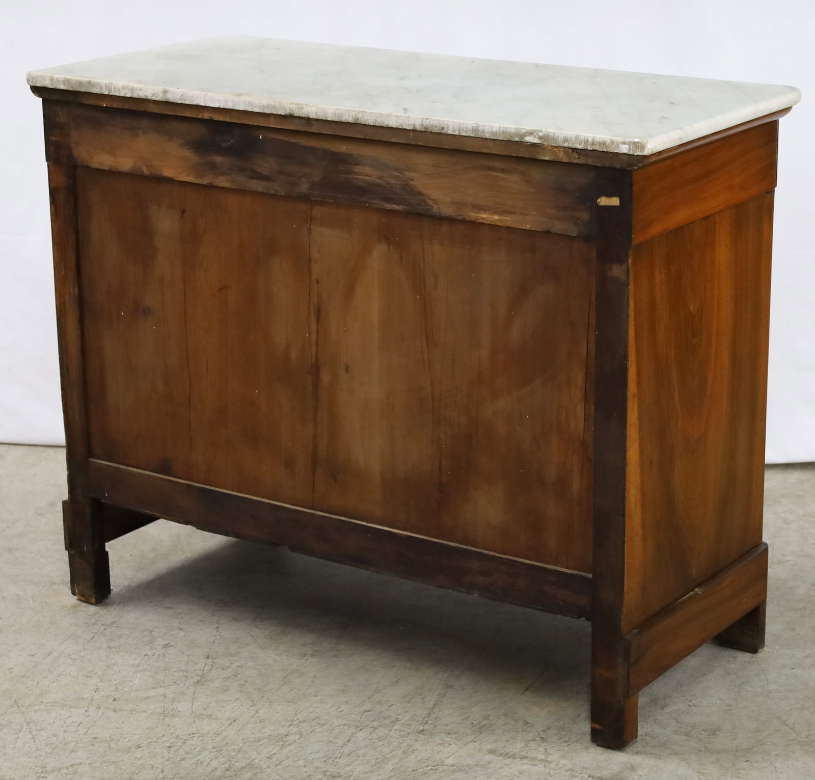 LOUIS PHILIPPE WALNUT COMMODE - 4