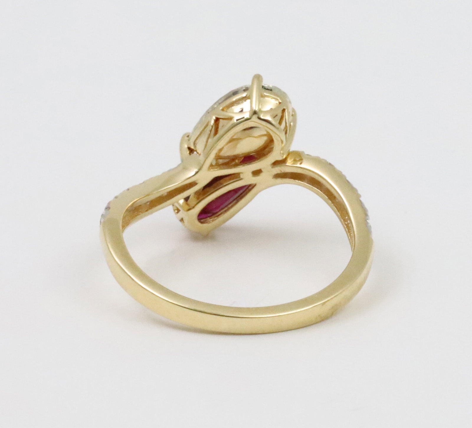 18K RUBY AND DIAMOND RING,GIA - 6