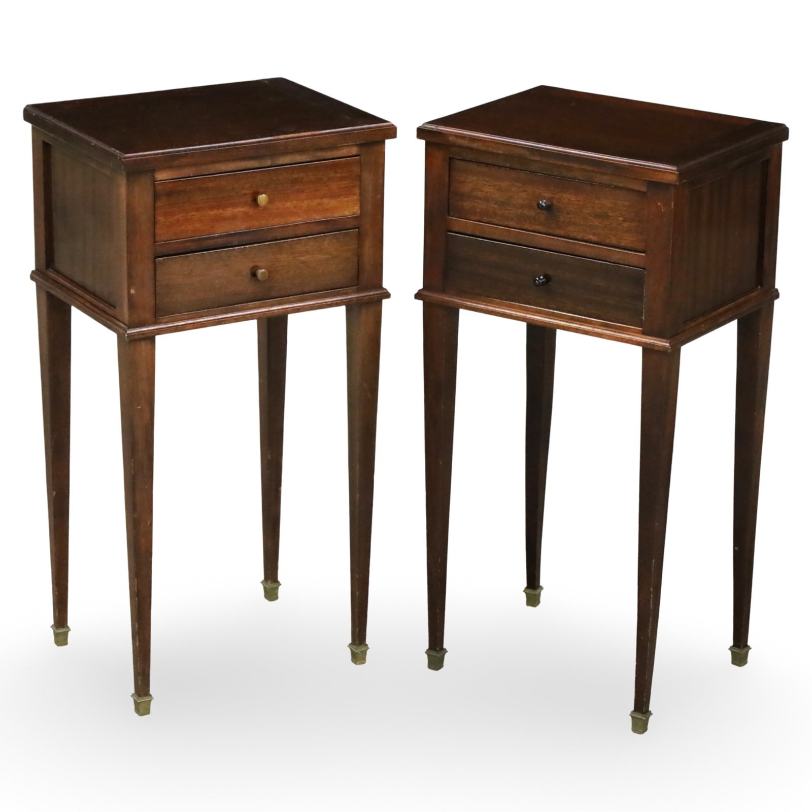 PR LOUIS XVI STYLE MAHOGANY CHEVETS (1 of 5)