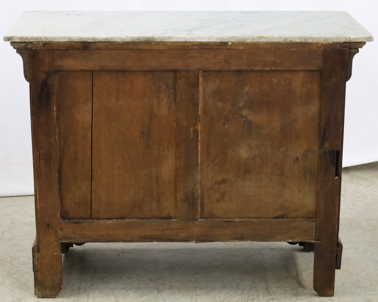 LOUIS PHILIPPE WALNUT COMMODE - 5