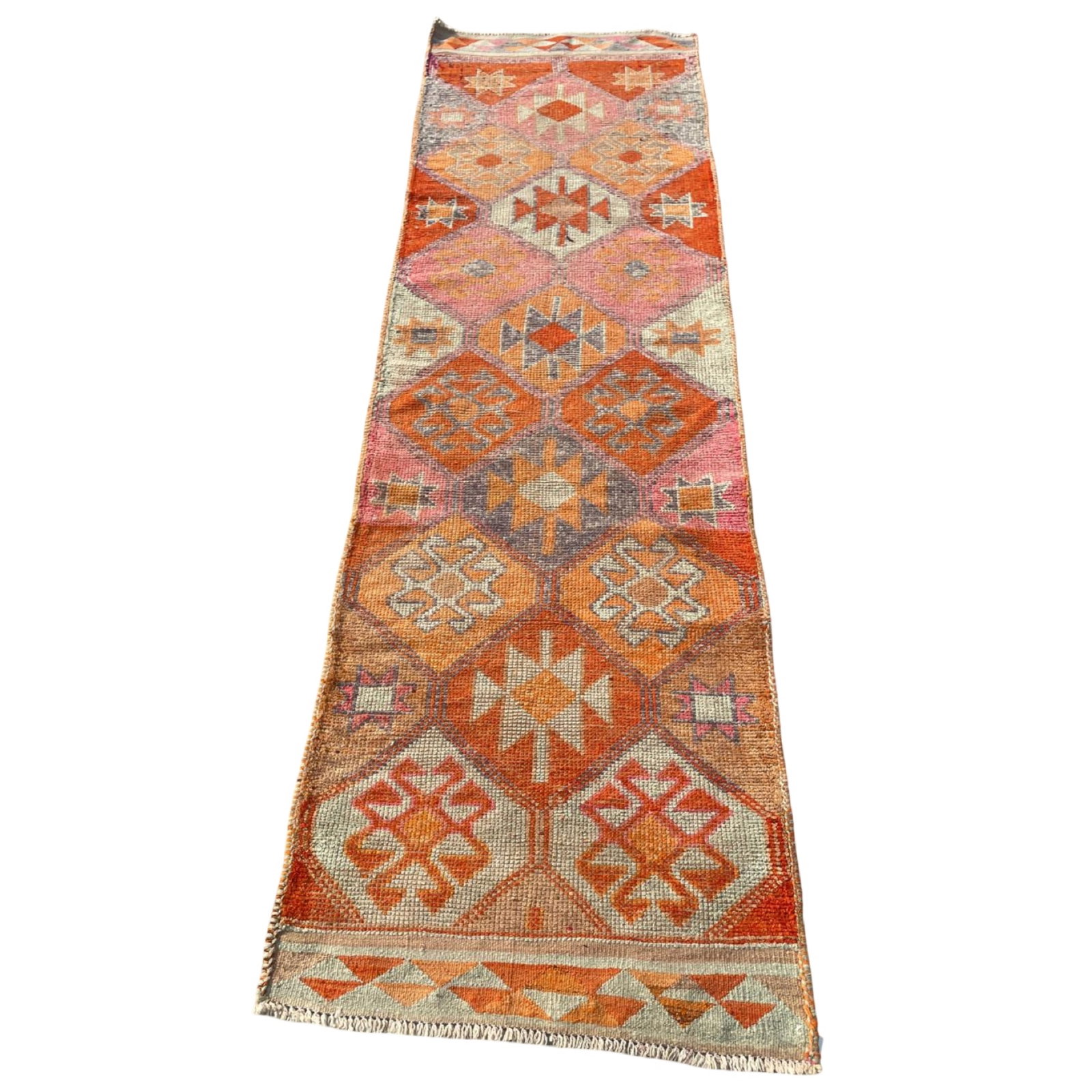 OUSHAK RUG 3' X 11': Oushak rug 3' x 11'