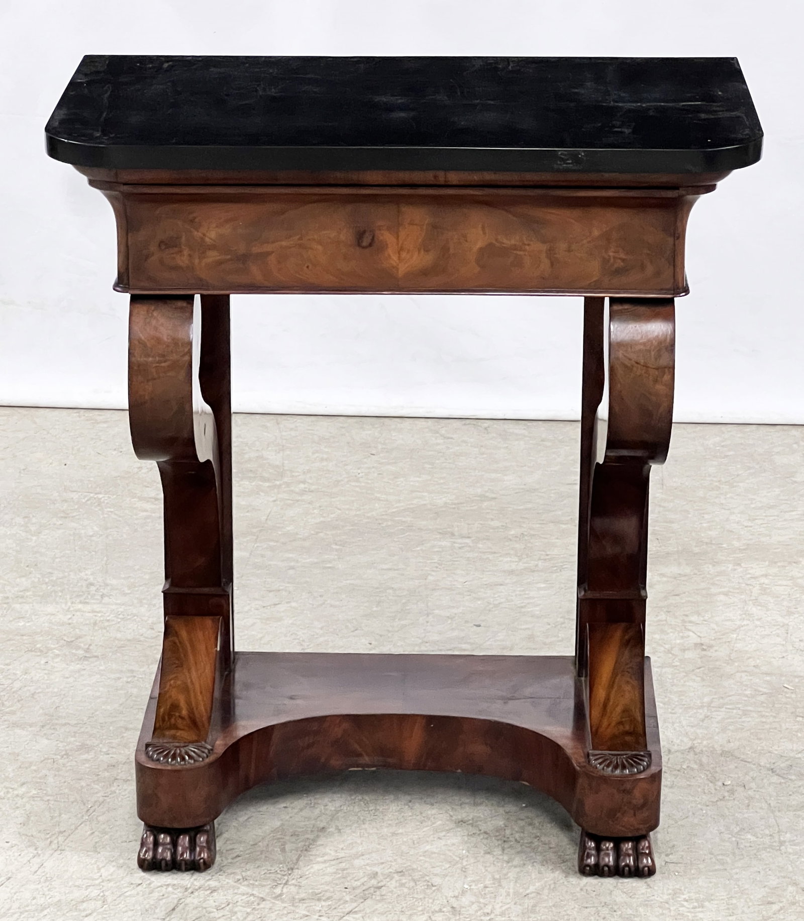 FRENCH EMPIRE MARBLE TOP CONSOLE - 2
