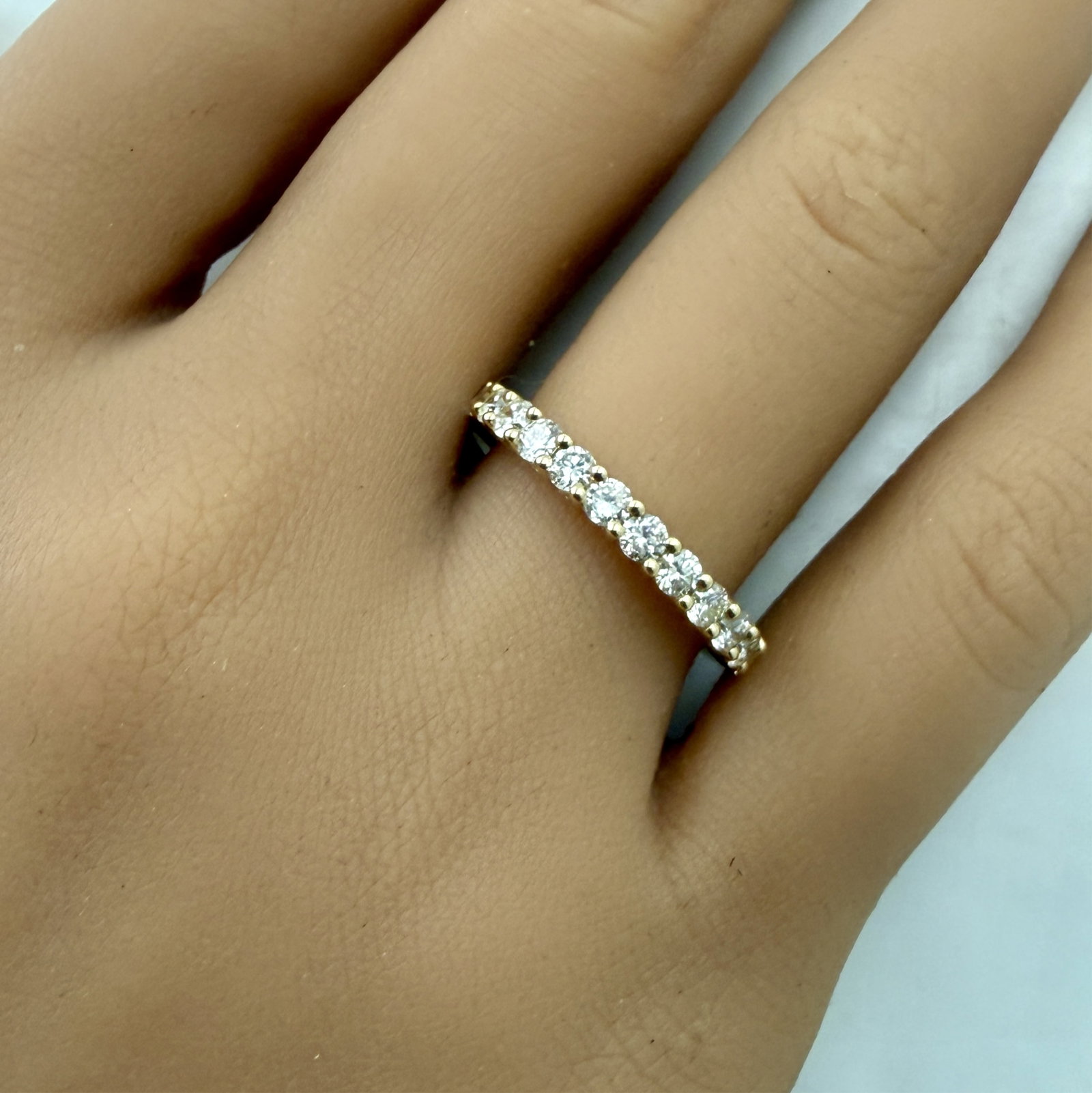 14K GOLD DIAMOND RING - 2