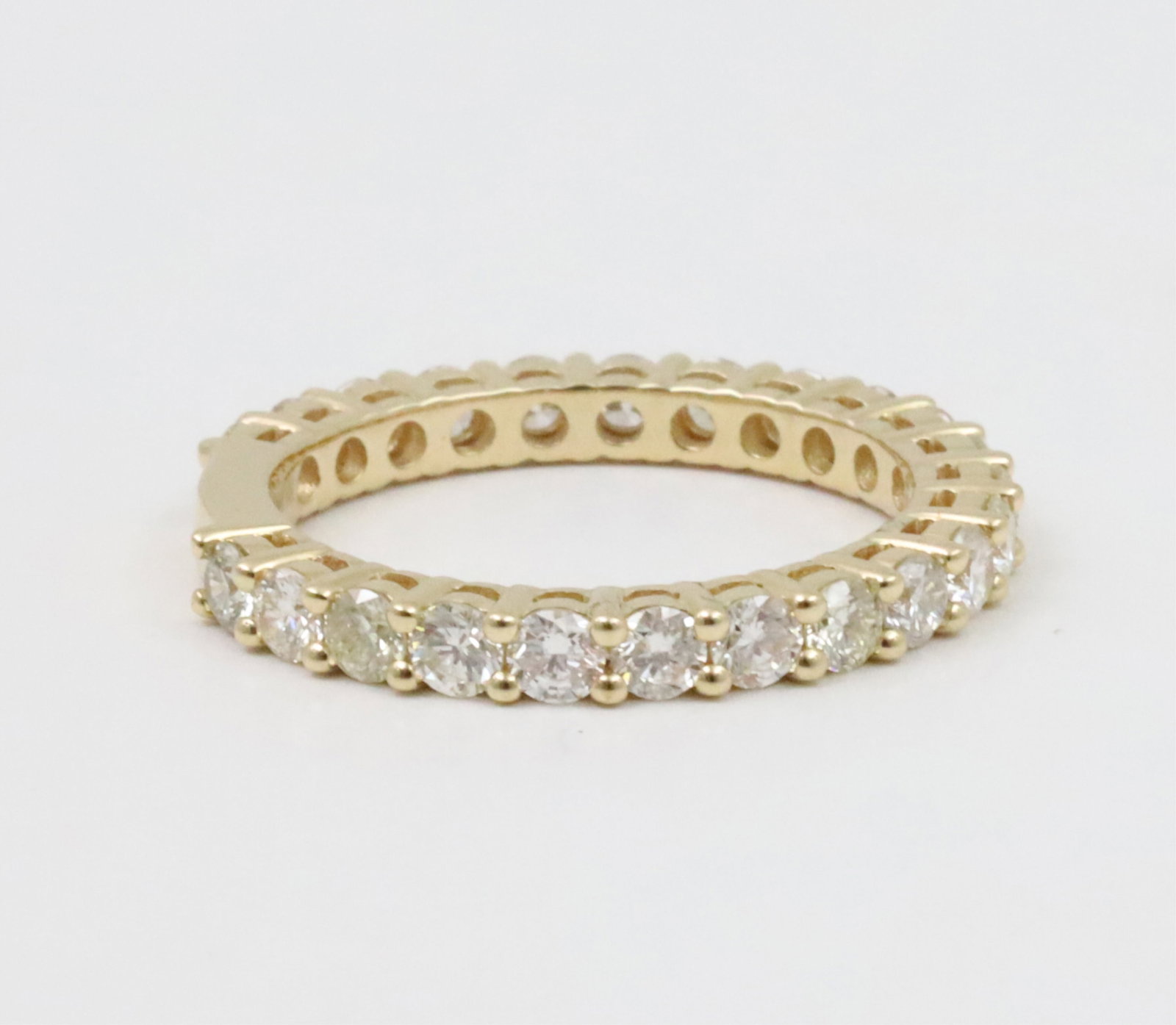14K GOLD DIAMOND RING - 3