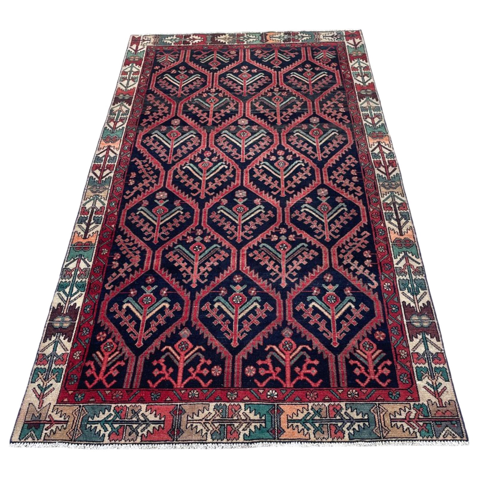 NAHAVAND RUG 4'7 X 8'7: Nahavand rug 4'7 x 8'7