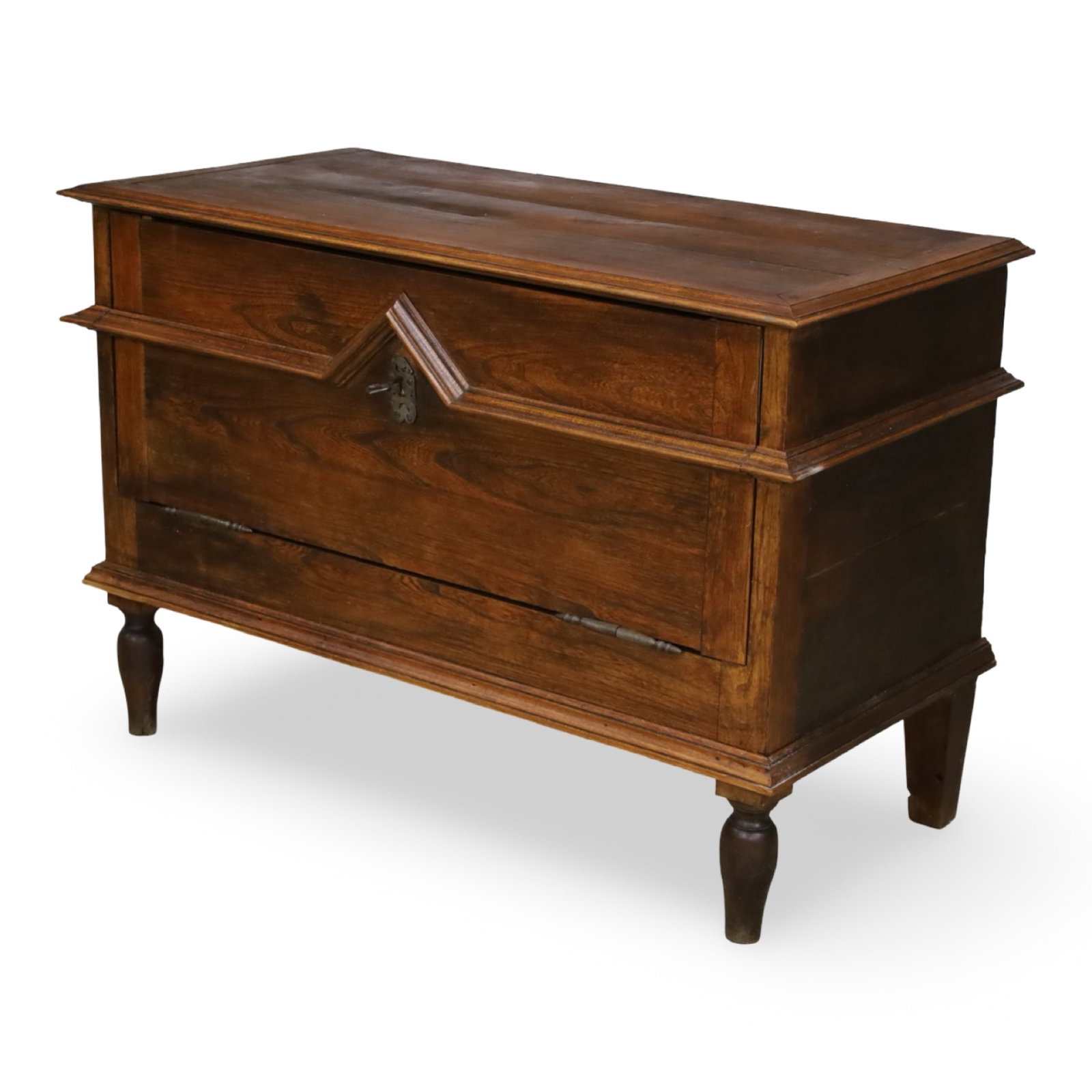 FRENCH WALNUT COFFRE - 2