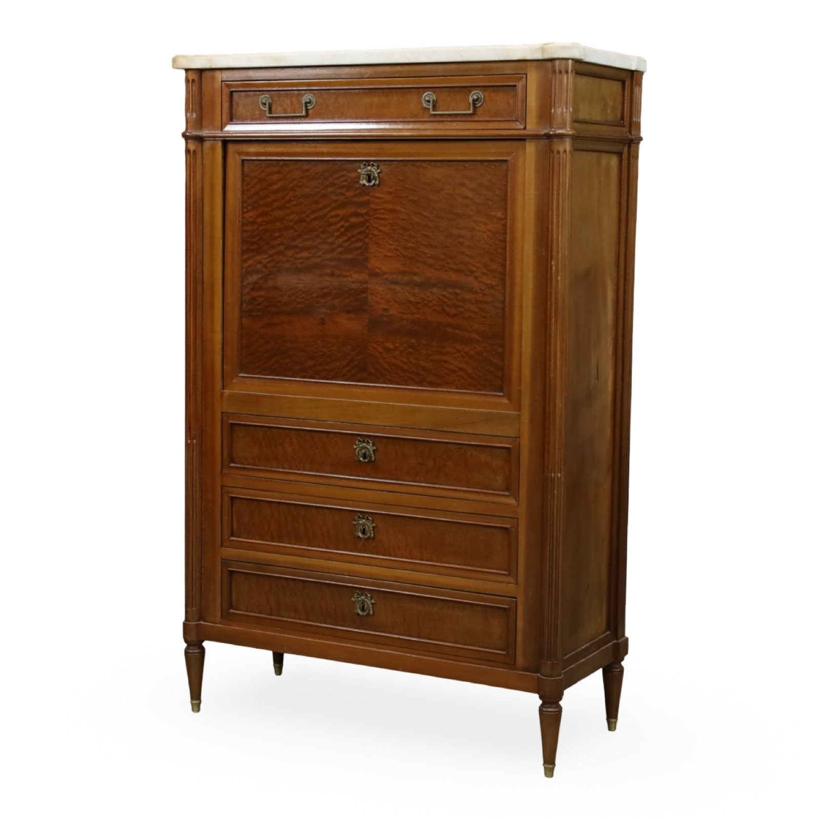 FRENCH LOUIS XVI STYLE ABATTANT DESK (1 of 5)