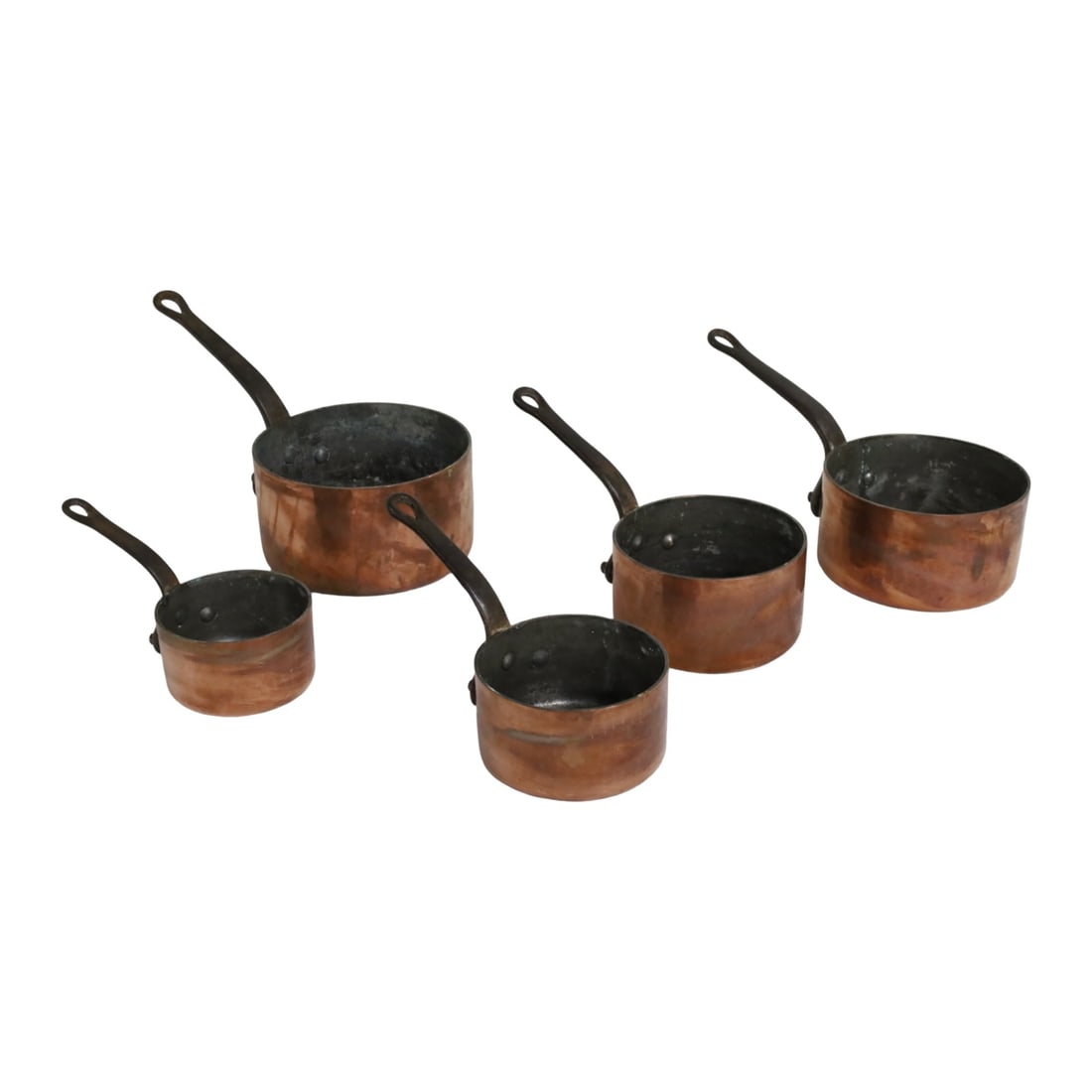 E. DEHILLERIN PARIS FRENCH COPPER SAUCEPANS (1 of 3)