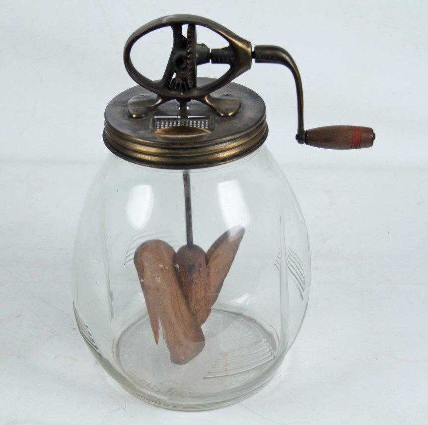 NUMBER 8 DAISEY CHURN MODEL A: NUMBER 8 DAISEY CHURN MODEL A; 15"H