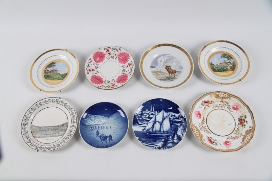 MISCELLANEOUS LOT OF 8 PLATES (1 of 1)