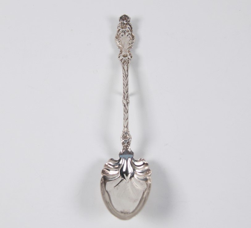 4.5 TROY OZS.,  HEAVILY EMBOSSED STERLING SILVER (1 of 3)