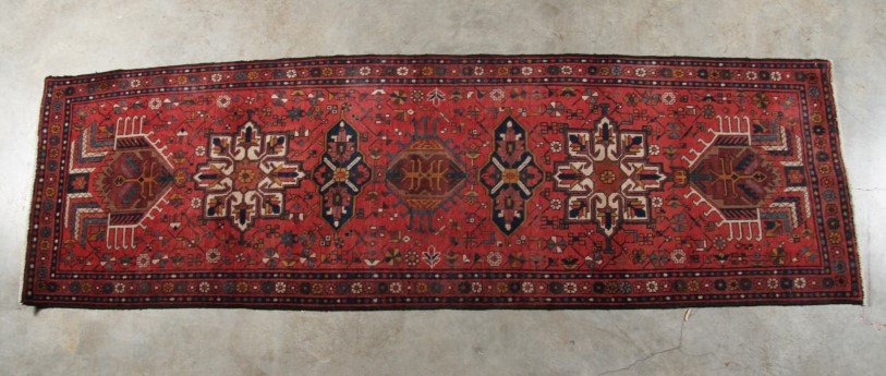 ORIENTAL RUG 3'6" X 11'2" KARAJEH (1 of 1)
