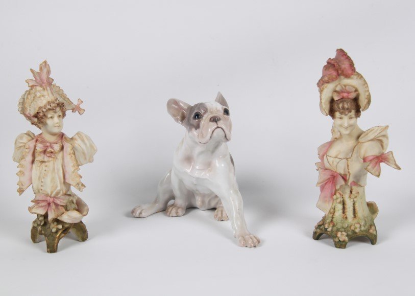 3 PIECE MISCELLANEOUS LOT OF PORCELAIN (1 of 3)