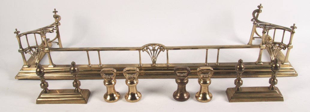 7 PIECE MISCELLANEOUS LOT OF ENGLISH BRASS (1 of 1)