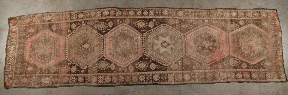 ORIENTAL RUG 4'2" X 14'5" OUSAK (1 of 1)