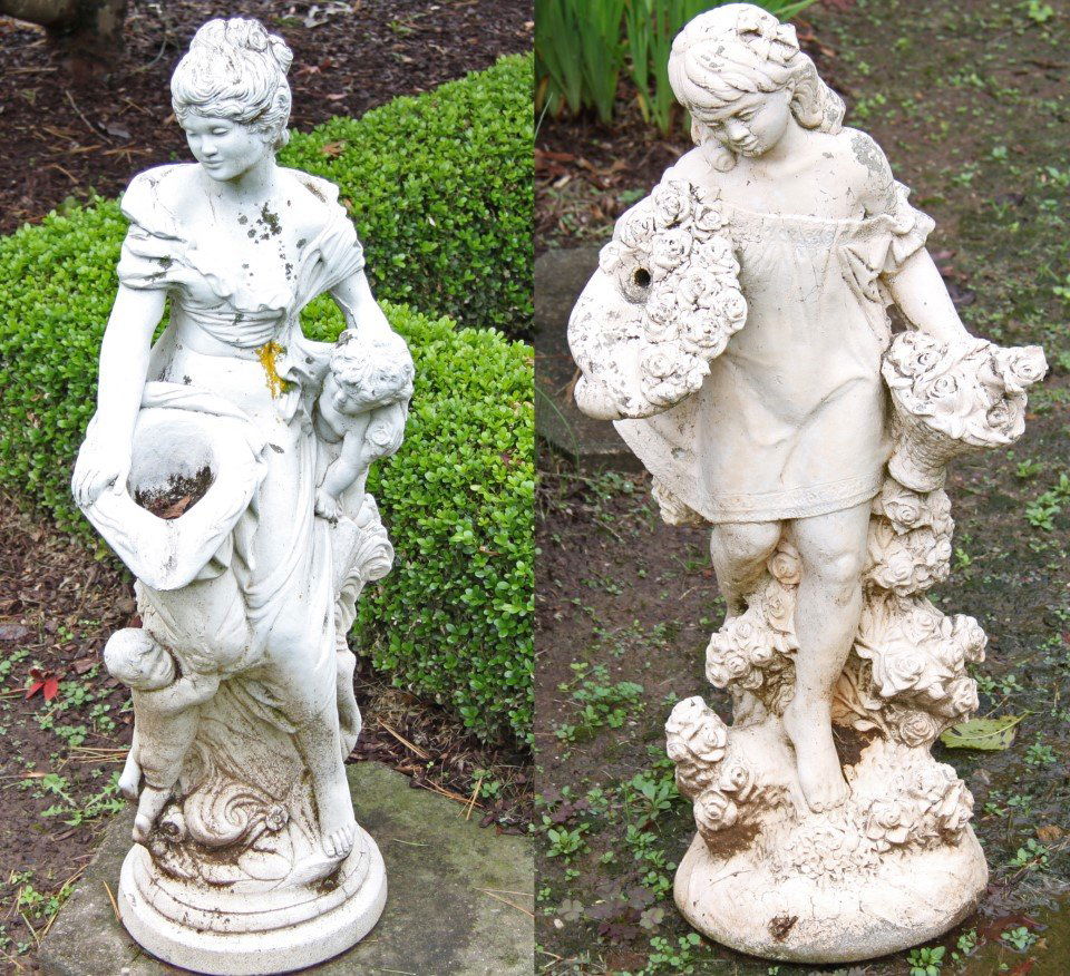 2 PIECE MISCELLANEOUS LOT OF OUTDOOR ELEMENTS (1 of 3)