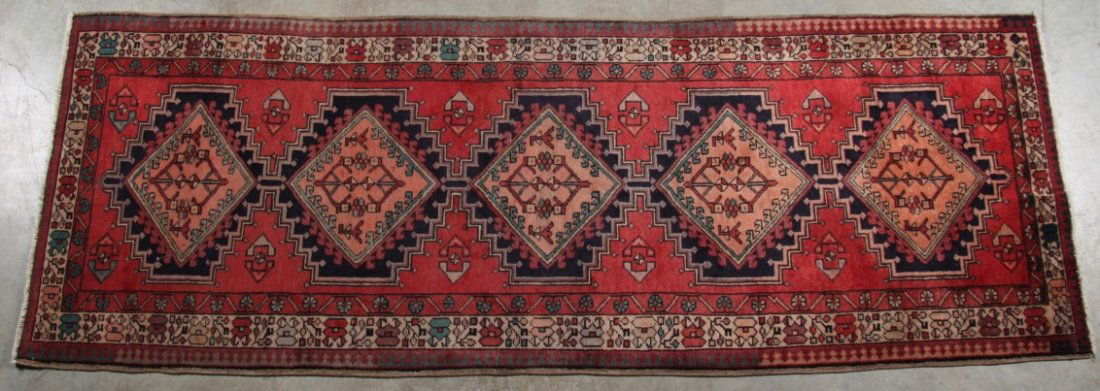 ORIENTAL RUG 3'9" X 10'5" KARAJEH (1 of 2)