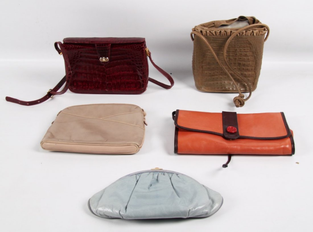 GROUP OF 5 ITALIAN PURSES (1 of 1)