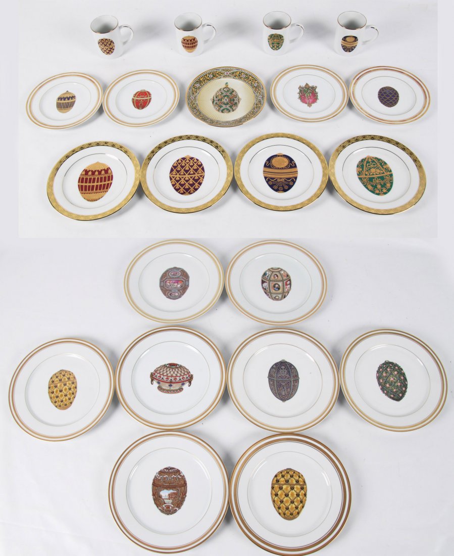 20 PIECE PARTIAL DINNER SERVICE BY LIMOGES FRANCE (1 of 5)