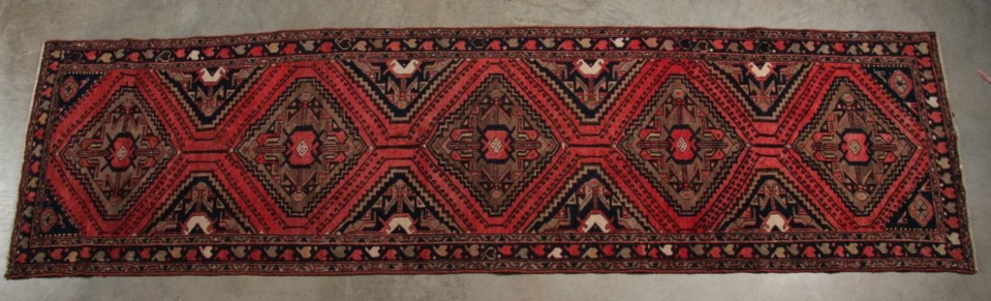 ORIENTAL RUG 3'6" X 12'7" HAMADAN (1 of 2)