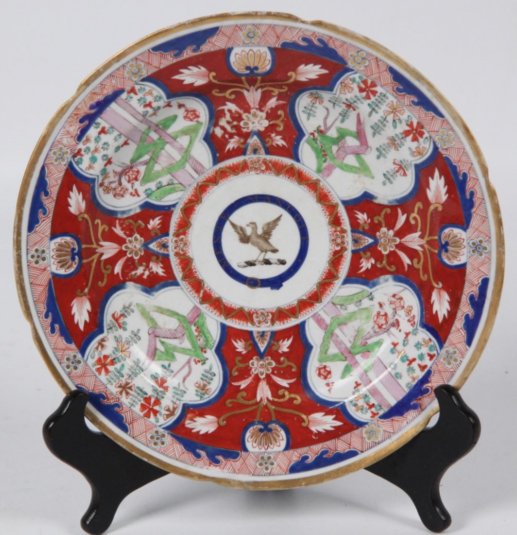 EARLY CHINESE EXPORT PLATE (1 of 2)