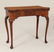 IMPORTANT QUEEN ANNE WALNUT FLIP TOP GAMES TABLE - 2