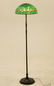 SIGNED TIFFANY FLOOR LAMP W/POMEGRANATE SHADE