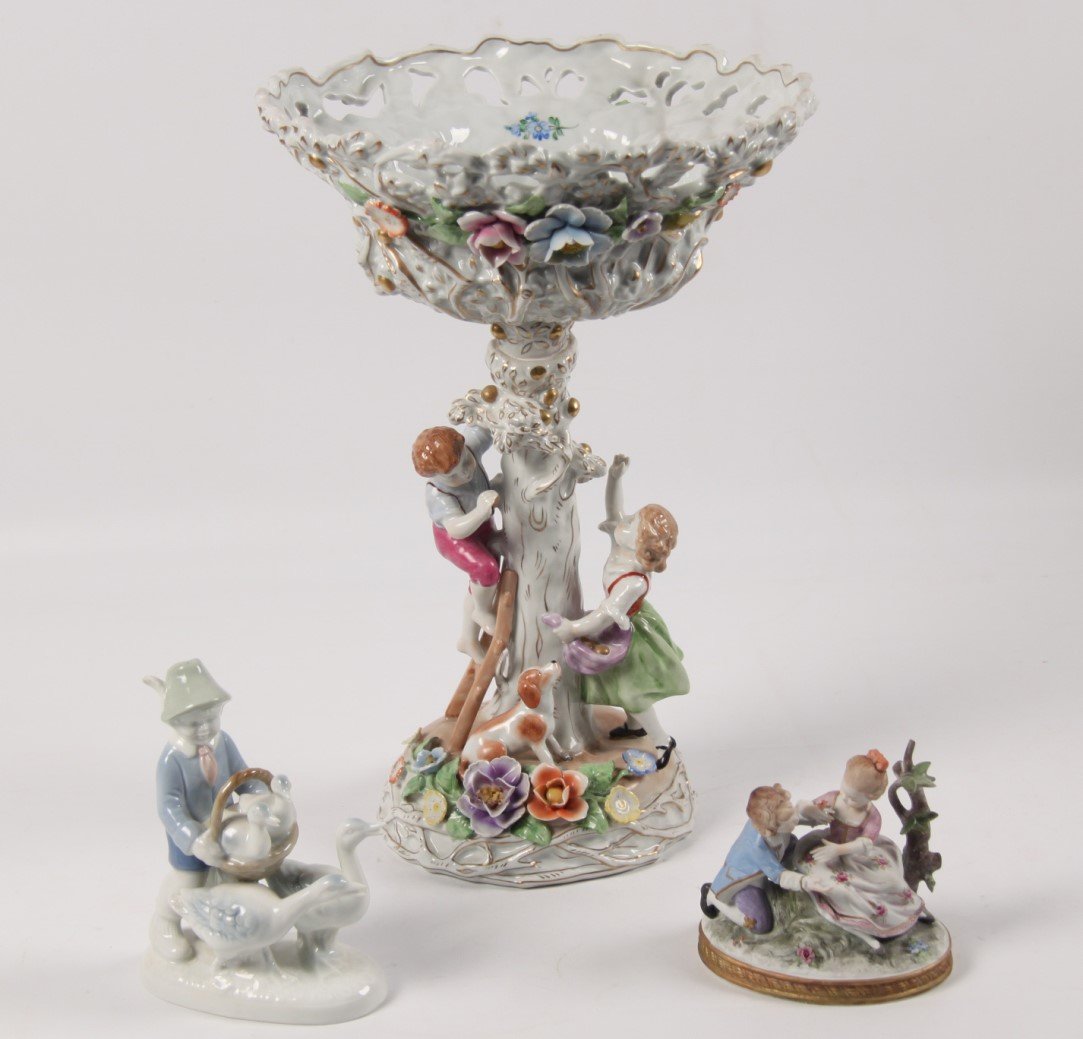 MISCELLANEOUS 3 PIECE LOT OF GERMAN PORCELAIN (1 of 3)
