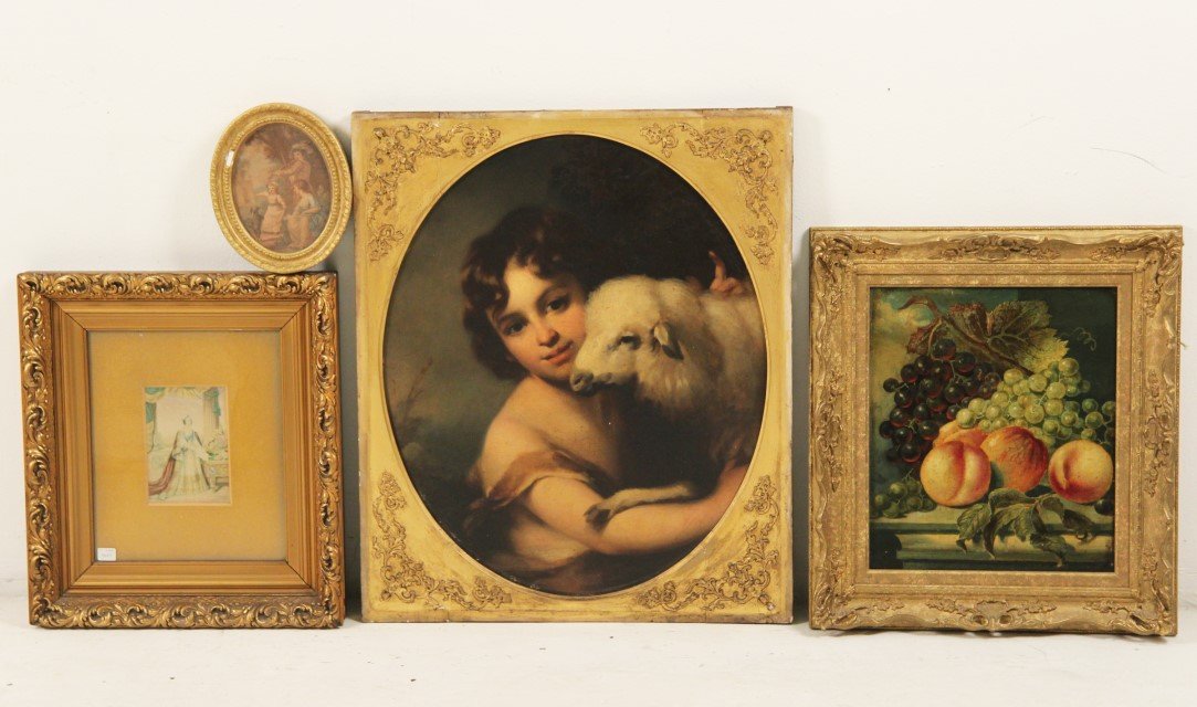 MISCELLANEOUS 15 PIECE LOT OF FRAMED ART, ECT (1 of 3)