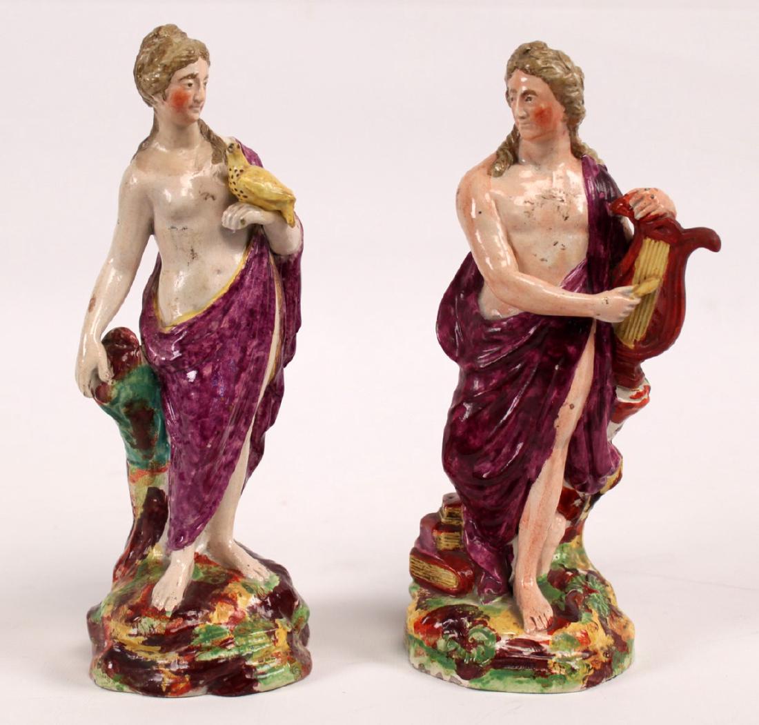 PAIR OF 19TH C. SAMPSON PORCELAIN FIGURES (1 of 2)