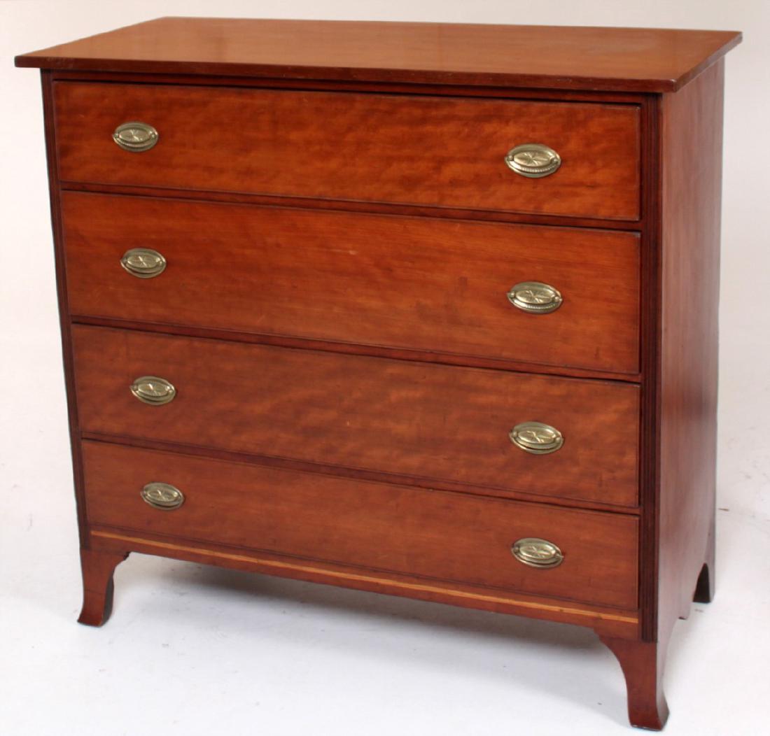 19TH C. AMERICAN CHERRY CHEST (1 of 5)