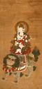 206: Japanese School, Edo Period (1600-1868) Kannon Rid